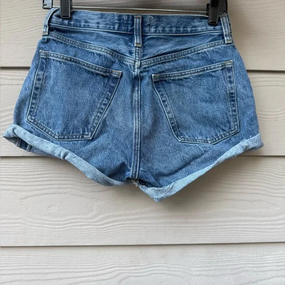 Agolde Classic Blue Jean Shorts
